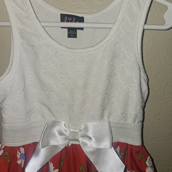 Lilt Red and White Scoop Neck Sundress - Picture 2 of 8